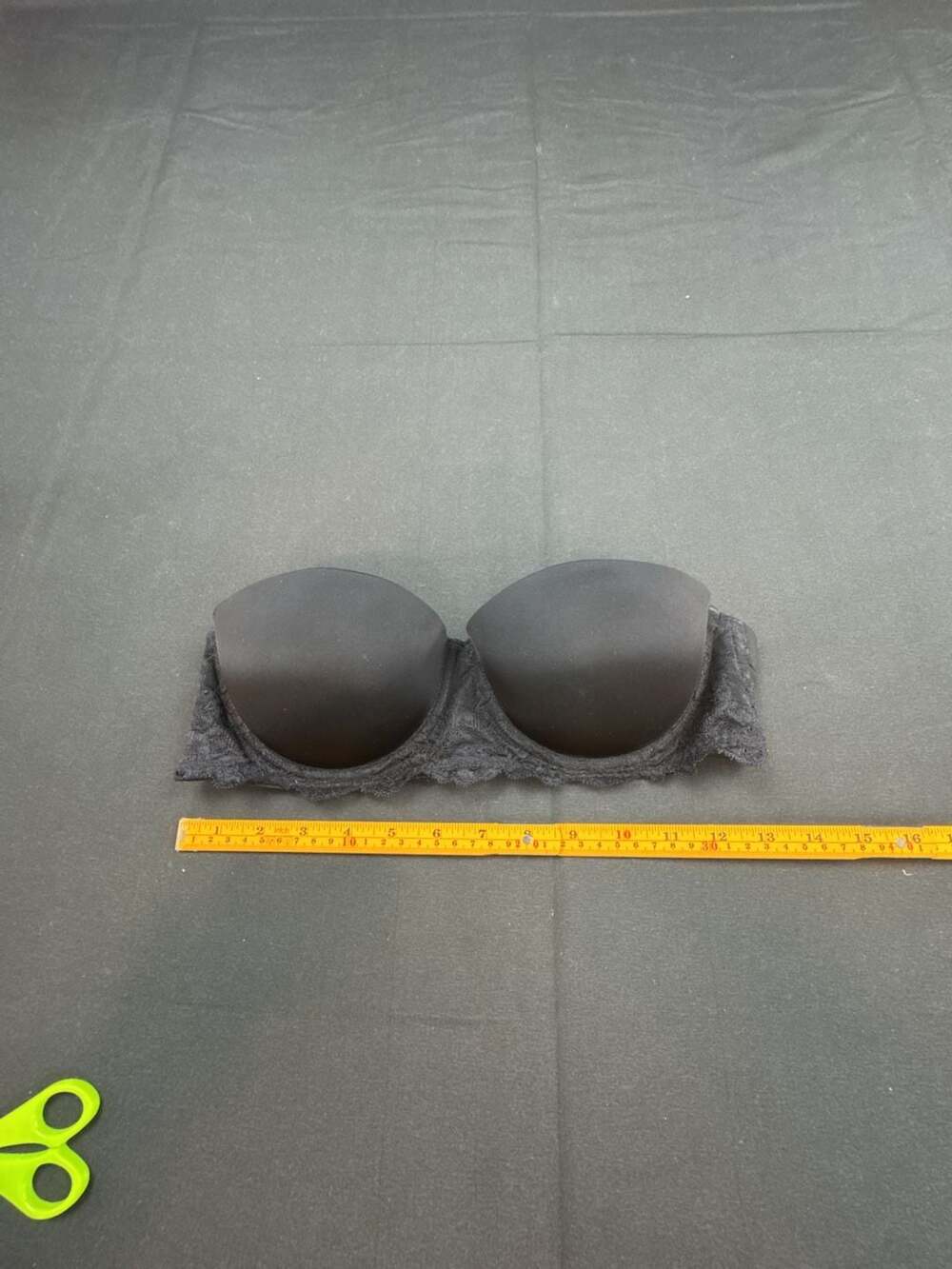 Calvin Klein Black Customized Lift Strapless Bra 34C F2934